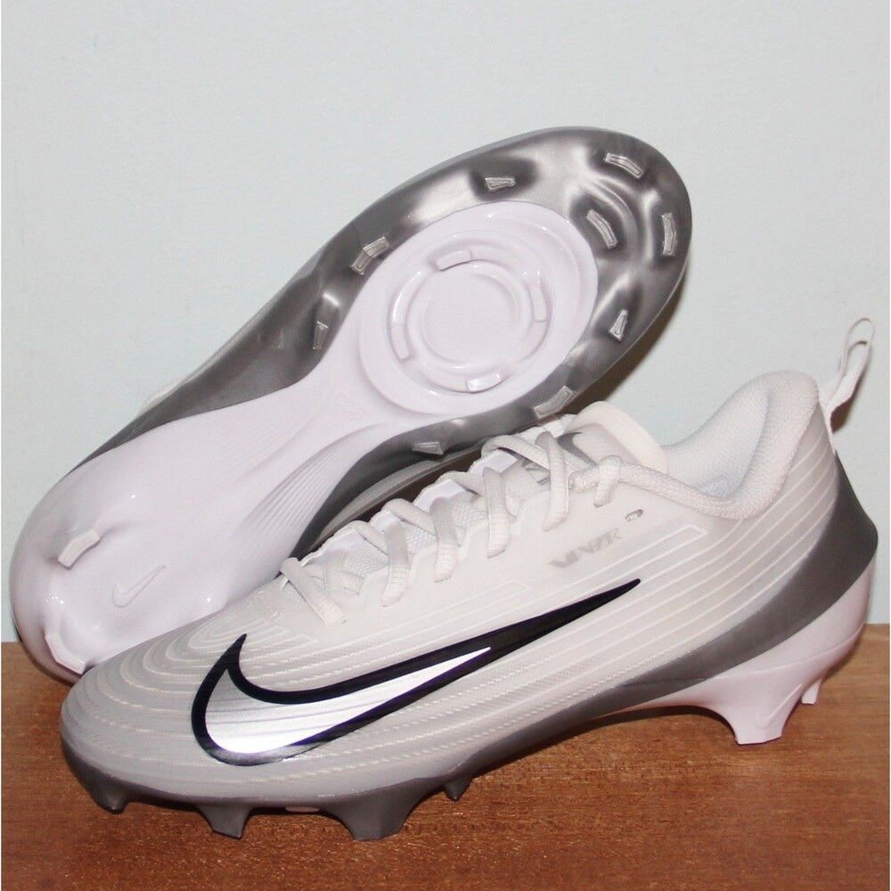 Nike Vapor Speed 3 Football Cleats Mens 7 8 White Wolf Grey